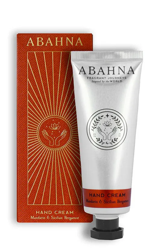 Abahna Mandarin & Sicilian Bergamot Hand Cream