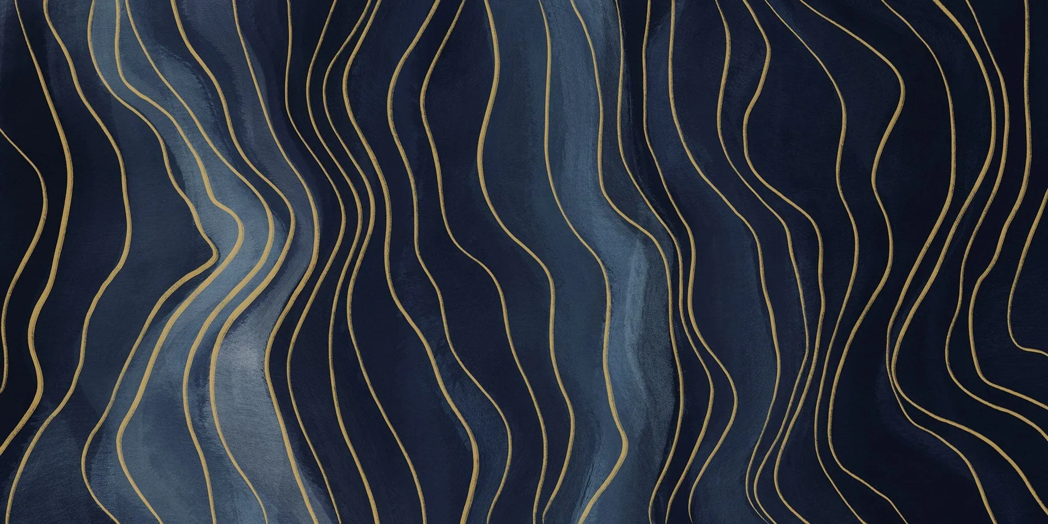 Abstract Navy Blue Removable Wallpaper Mural
