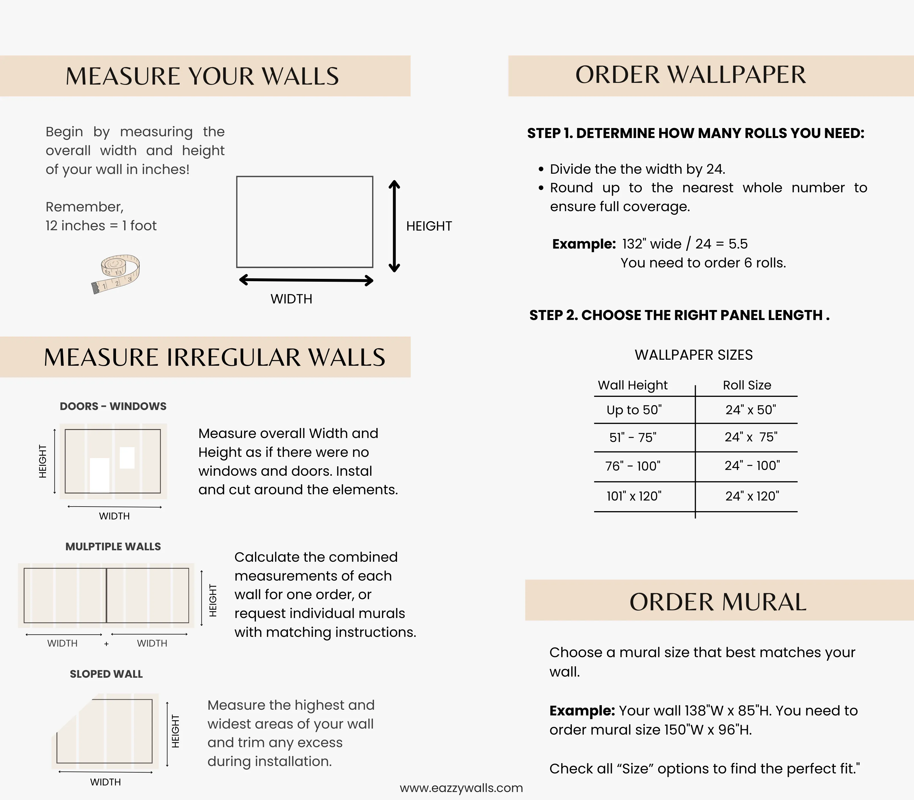 Crane Wallpaper - Ocean Waves Wallpaper - Removable Wallpaper Mural