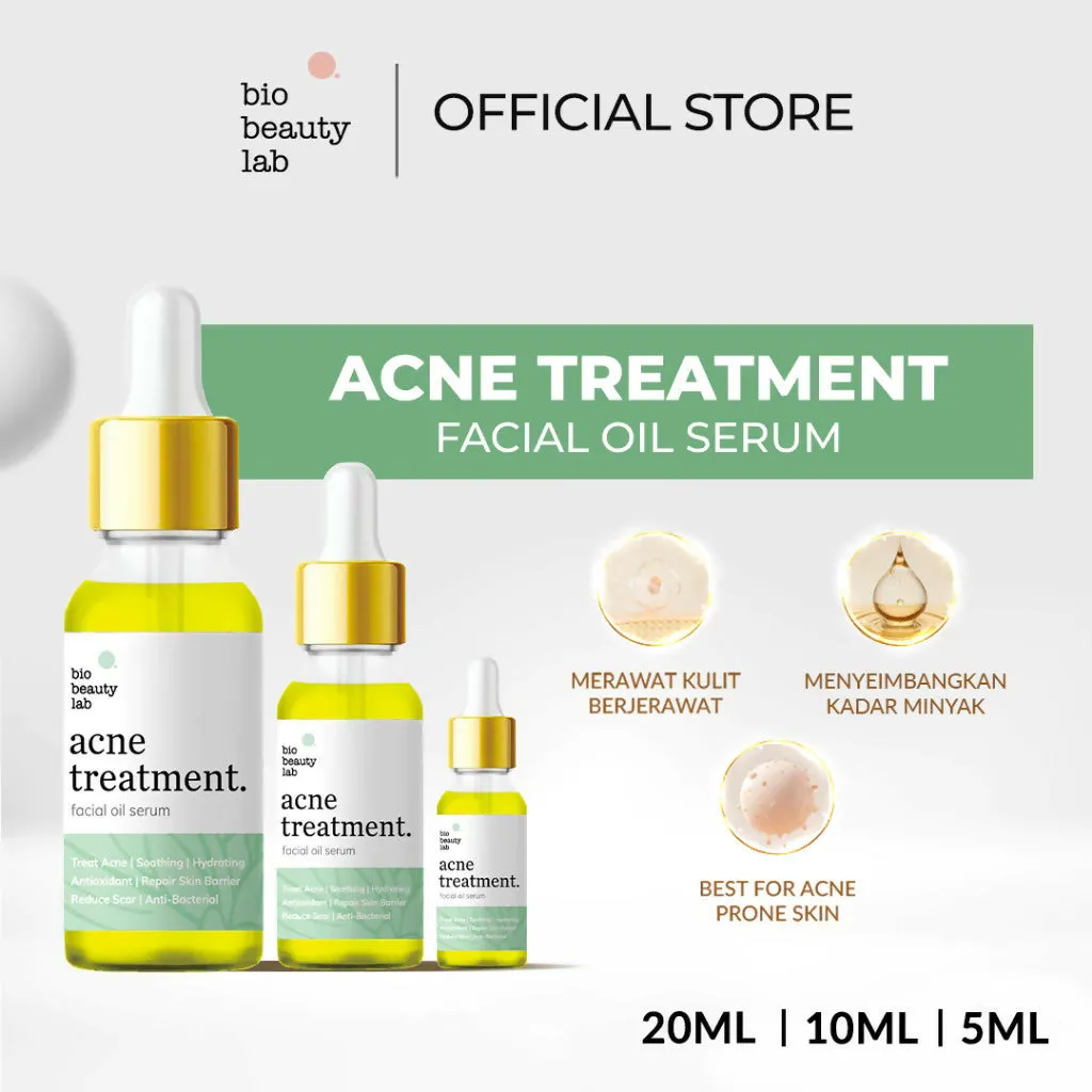 Face Oil Acne Treatment Healing