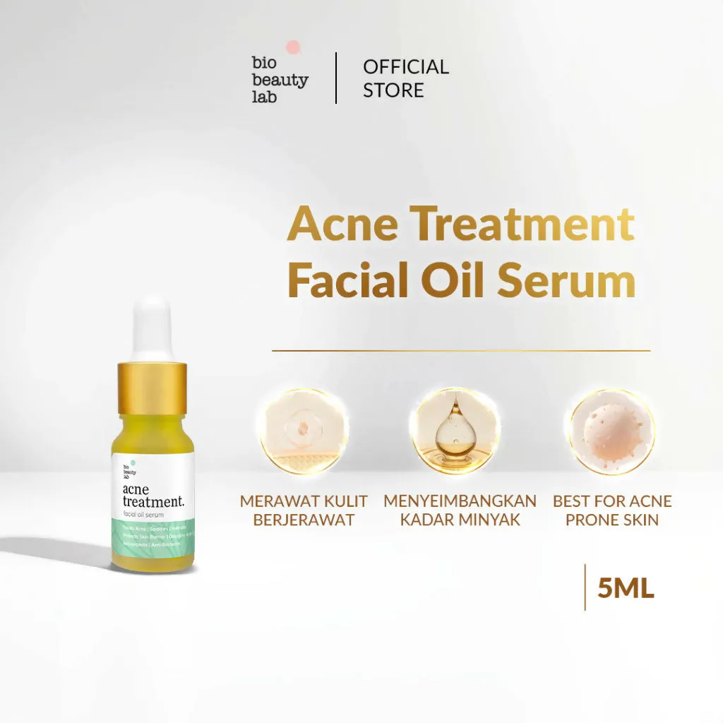 Face Oil Acne Treatment Healing
