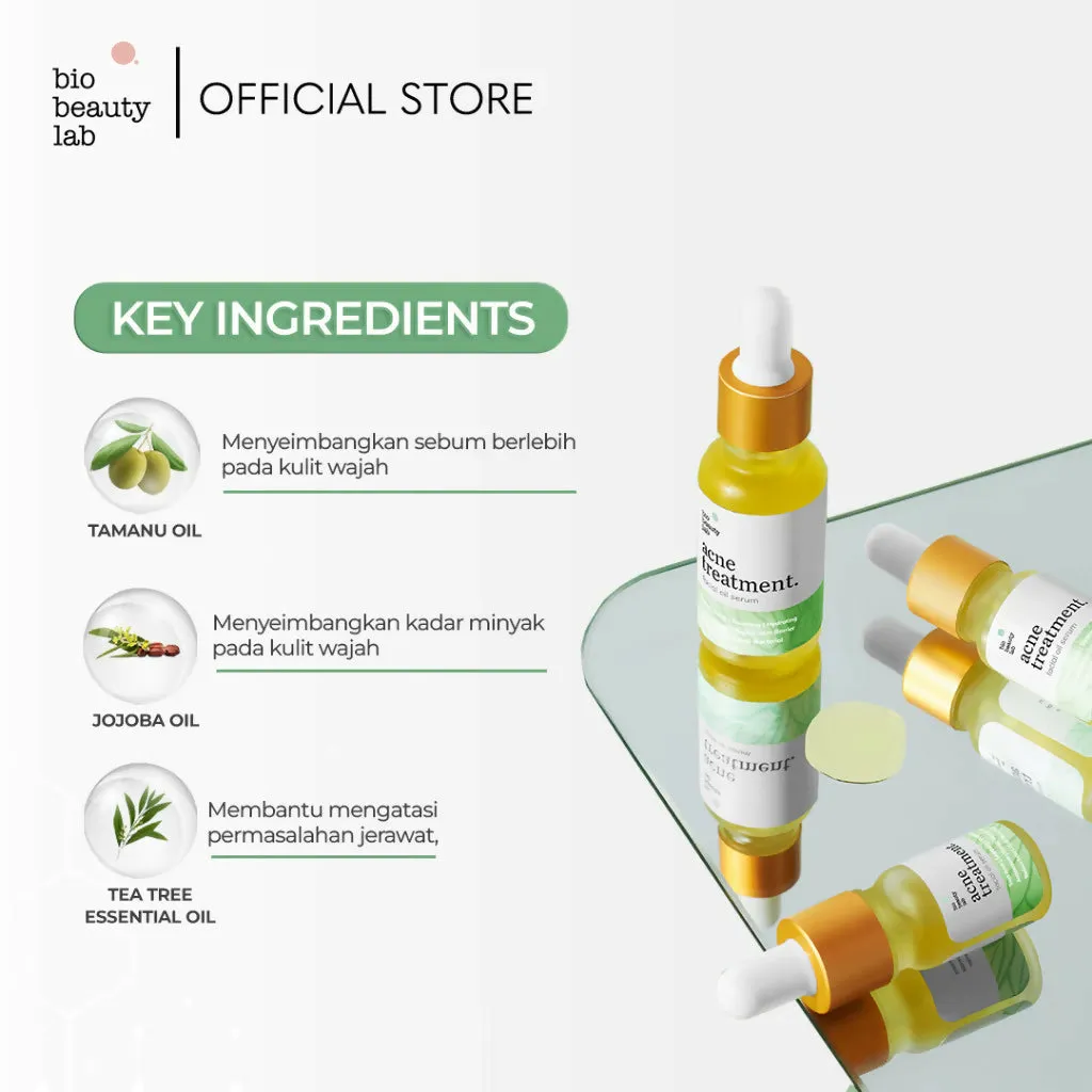 Face Oil Acne Treatment Healing