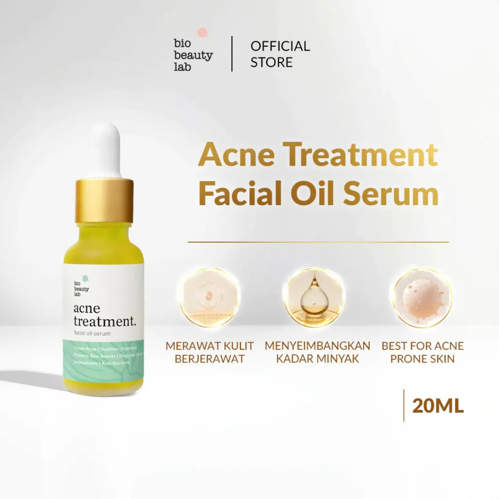 Face Oil Acne Treatment Healing
