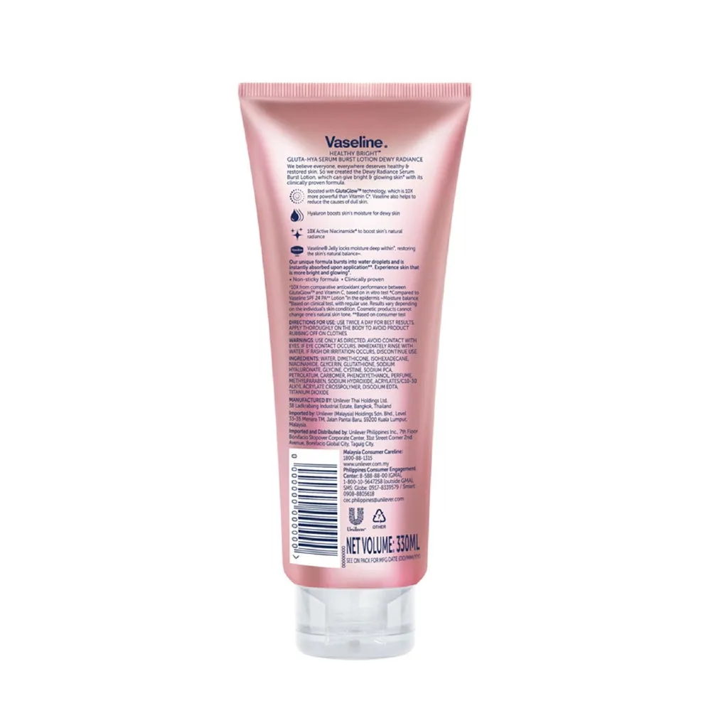 Gluta-Hya Serum Burst Lotion Dewy Radiance 330ml