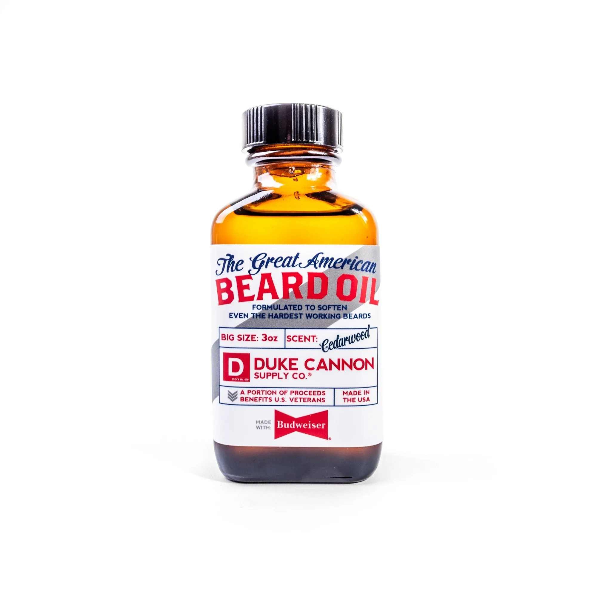 GREAT AMERICAN BEARD OIL - MADE WITH BUDWEISER