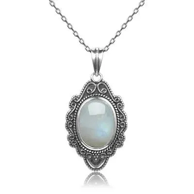 Natural Vintage Stone Necklace Collection
