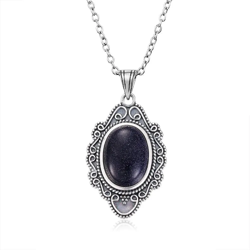 Natural Vintage Stone Necklace Collection