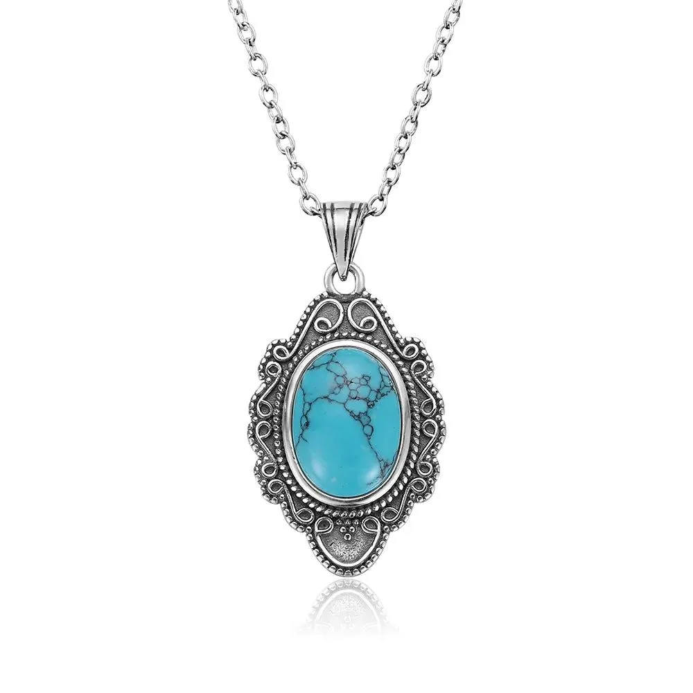 Natural Vintage Stone Necklace Collection