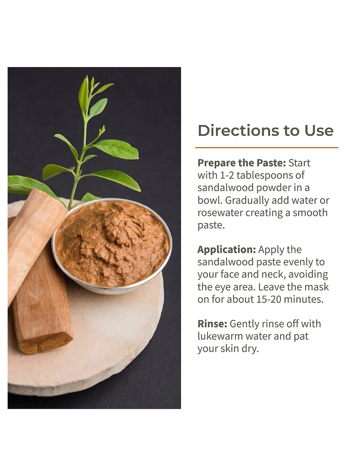 Pure Sandalwood Face Pack Powder